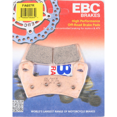 EBC BRAKE PADS FA657R SINTERED R SERIES