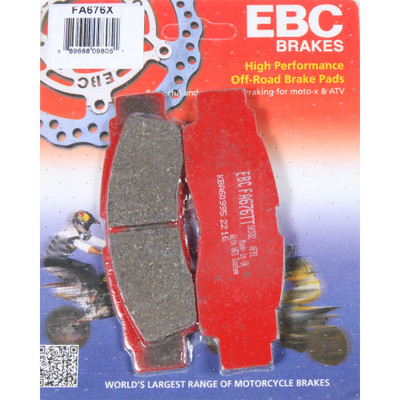 EBC BRAKE PADS FA676X CARBON X SERIES