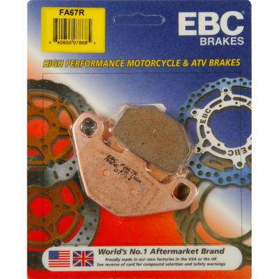EBC BRAKE PADS FA67R SINTERED R SERIES