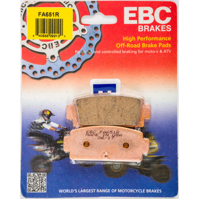 EBC BRAKE PADS FA651R SINTERED R SERIES
