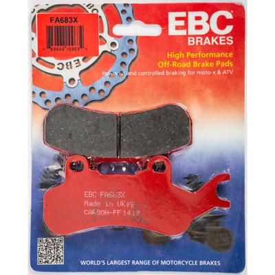 EBC BRAKE PADS FA683X CARBON X SERIES