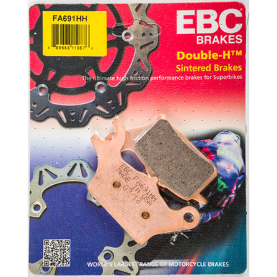 EBC BRAKE PADS FA691HH DOUBLE-H SINTERED
