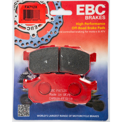 EBC BRAKE PADS FA712X CARBON X SERIES