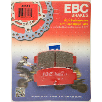 EBC BRAKE PADS FA651X CARBON X SERIES