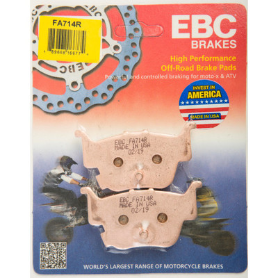 EBC BRAKE PADS FA714R SINTERED R SERIES