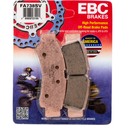 EBC BRAKE PADS FA738SV SEVERE DUTY SV SERIES