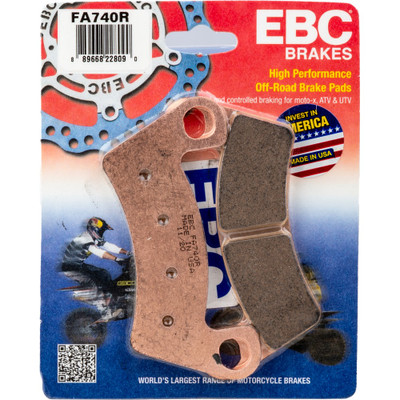 EBC BRAKE PADS FA740R SINTERED R SERIES