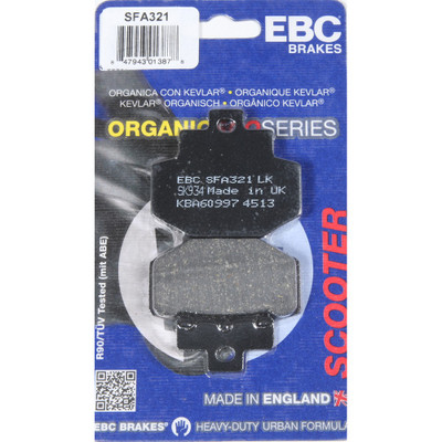 EBC BRAKE PADS SFA321 ORGANIC