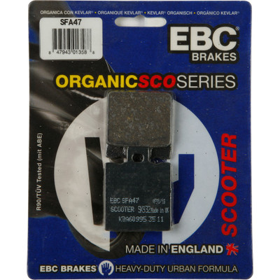 EBC BRAKE PADS SFA47 ORGANIC