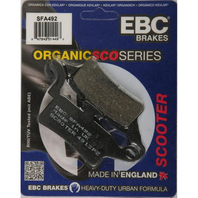 EBC BRAKE PADS SFA492 ORGANIC