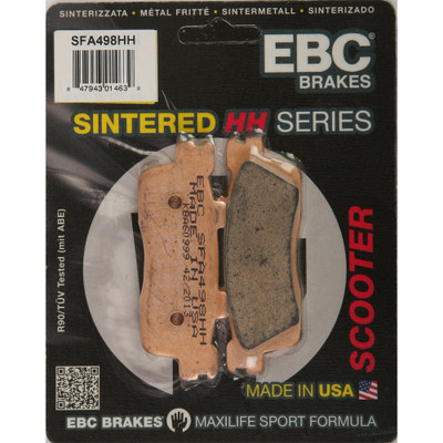 EBC BRAKE PADS SFA498HH DOUBLE-H SINTERED