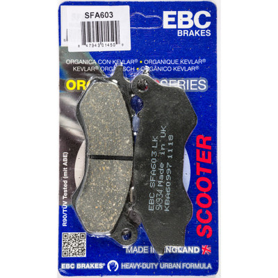 EBC BRAKE PADS SFA603 ORGANIC