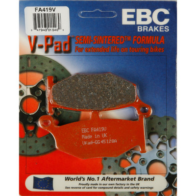 EBC BRAKE PADS V-SERIES FA419V