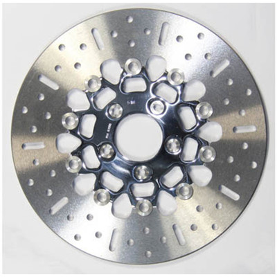 EBC V-TWIN BRAKE ROTOR 11.8" MD518 BLK 10-SPOKE