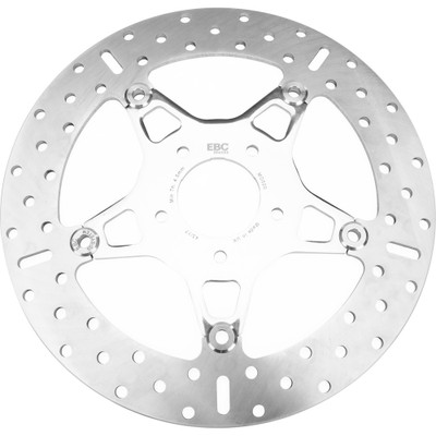 EBC V-TWIN BRAKE ROTOR 11.8" MD520 CHROME 5-SPOKE