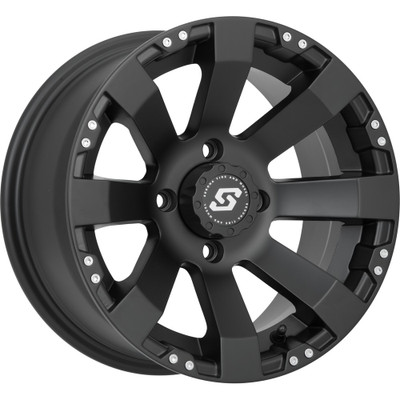 SEDONA SPYDER WHEEL 12X7 4/137 5+2 (+10MM) BLACK A7527037-T-52S