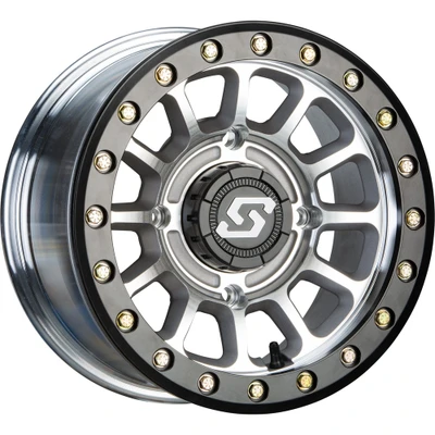 SEDONA SANO BDLK WHEEL 15X6 4/156 5+1 (+40MM) BLK/AS CAST A21MA-56056+40S