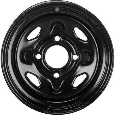 SEDONA STEEL 12X7 4/110 5+2 BLK FRONT 570-9002