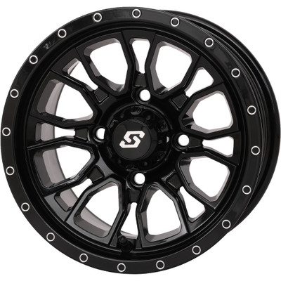 SEDONA FUSION WHEEL 12X7 5+2 4/110 GLOSS BLACK 570-9125