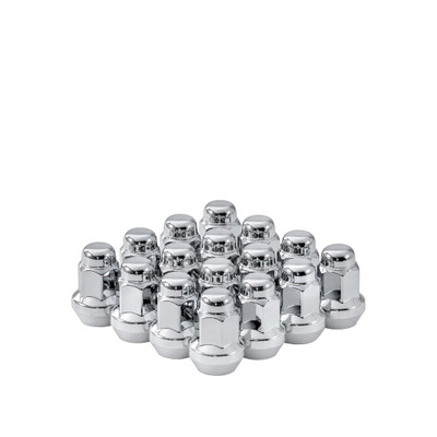 SEDONA LUG NUTS CHROME POL 3/8"-24 60 TAPERED 16/PK DFC-54038