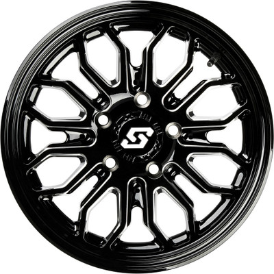 SEDONA ONYX WHEEL 15X7 4/137 +10MM BLK/MACHINED A-S26M-57037+10