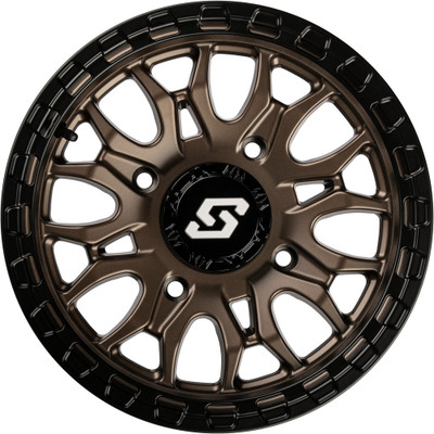 SEDONA IGNITION WHEEL 14X7 4/137 +10MM BRONZE/BLK A-S28Z-47037+10