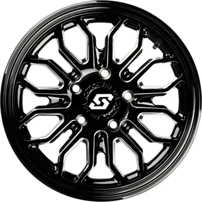 SEDONA ONYX WHEEL 15X7 5/4.5 +25MM BLK/MACHINED A-S26M-57012+25