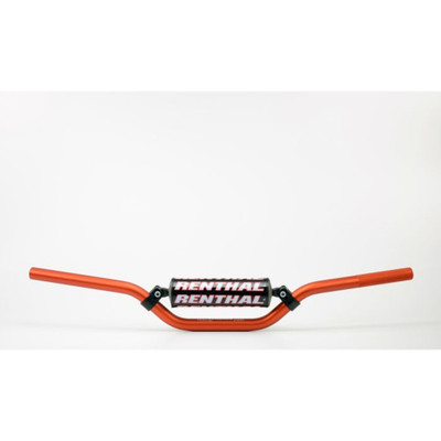 RENTHAL 825 7/8" HANDLEBARORANGE - PADDED