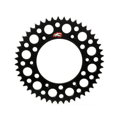 RENTHAL REAR ULTRALIGHT SPROCKET BLACK GROOVED 52T