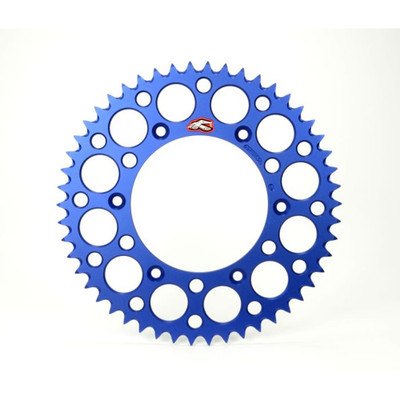 RENTHAL REAR ULTRALIGHT SPROCKET BLUE GROOVED 47T