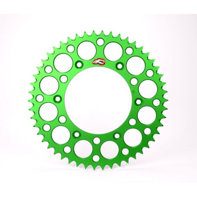 RENTHAL REAR ULTRALIGHT SPROCKET GREEN GROOVED 50T