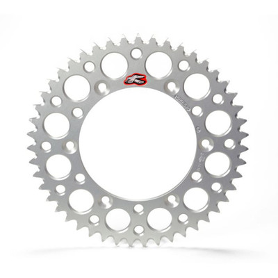 RENTHAL REAR ULTRALIGHT SPROCKET SILVER GROOVED 52T