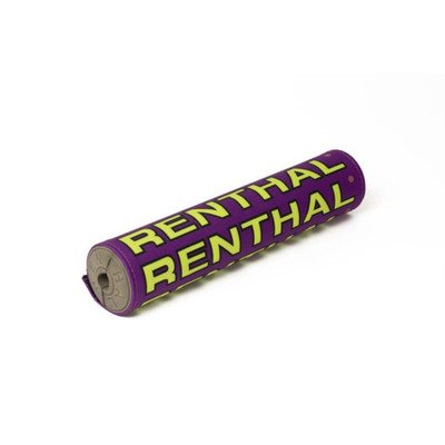 RENTHAL SX PAD 10IN PURPLE/YELLOW RETRO