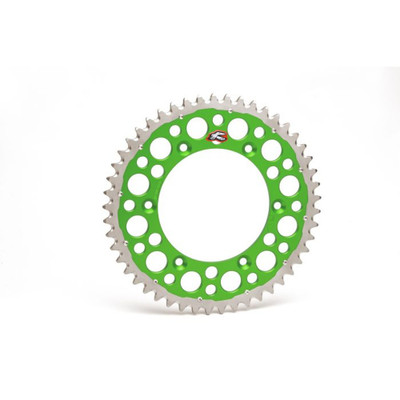 RENTHAL TWINRING SPROCKET GREEN 51T