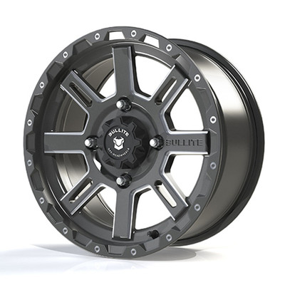 BULLITE LANCER WHEEL BLACK, 15X7.0, 4/137, 5+2