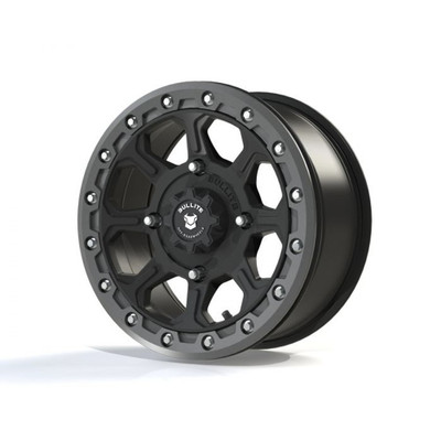 BULLITE RULER WHEEL BLACK/GUN METAL, 14X7.0, 4/137, 5+2