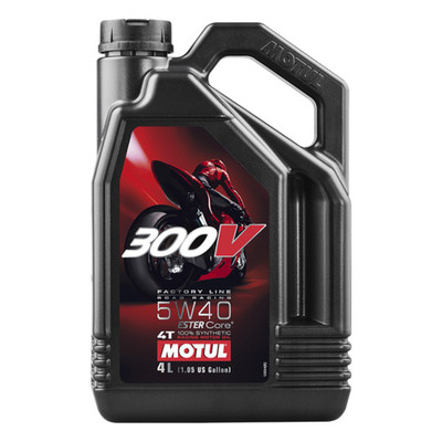 MOTUL - 300V FL ROAD RACING 5W40, 4 LITER