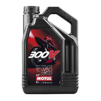MOTUL - 300V FL ROAD RACING 15W50, 4 LITER