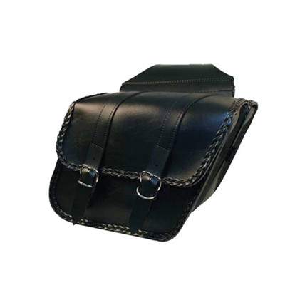 DOWCO BRAIDED RANGER SERIES LARGE SLANT SADDLEBAG SET