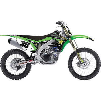 FACTORY EFFEX FX 16 ROCKSTAR COMPLETE SHROUD/TRIM/LOWER FORK GRAPHIC KIT
