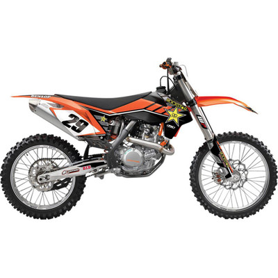 FACTORY EFFEX FX 16 ROCKSTAR COMPLETE SHROUD/TRIM/LOWER FORK GRAPHIC KIT