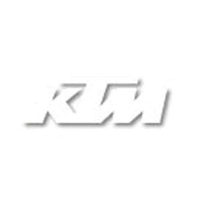 FACTORY EFFEX FX 2016 3' DIE-CUT STICKERS KTM (WHITE)