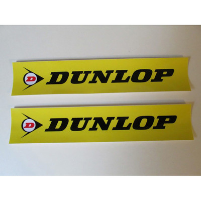 FACTORY EFFEX FX 2015 DEALER 5 PACK STICKERS DUNLOP (YELLOW)