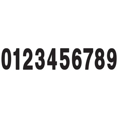 FACTORY EFFEX FX 2015 NUMBERS STANDARD 8" BLACK 0