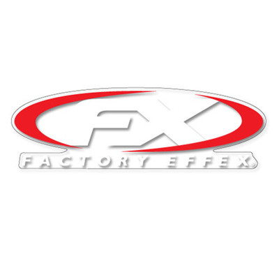 FACTORY EFFEX FX 2015 PROMO STICKERS FX (RED) 22" BIGGIE