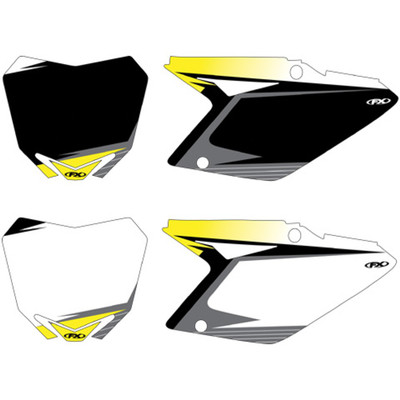 FACTORY EFFEX FX 2015 GRAPHIC PRE-CUT NUMBER PLATE BACKGROUNDS