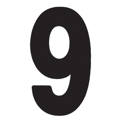 FACTORY EFFEX FX 2015 NUMBERS PRO 8" BLACK 9