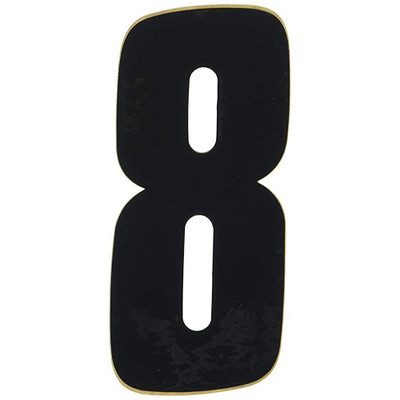 FACTORY EFFEX FX 2015 NUMBERS STANDARD 8" BLACK 8
