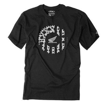 FACTORY EFFEX HONDA SPROCKET T- SHIRT / BLACK (XL)