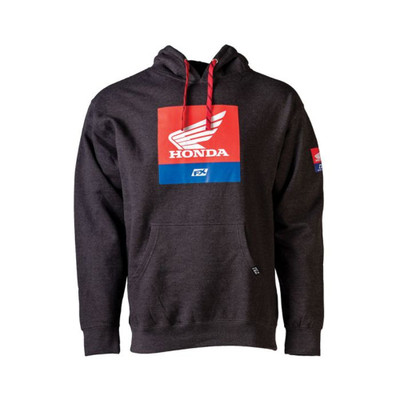 FACTORY EFFEX HONDA BOXER PULLOVER / CHAR HTHR-BLACK L